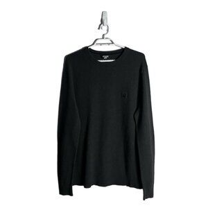 Bench Men's Charcoal Gray Crewneck Ribbed Shirt